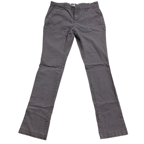 Old Navy | Unisex Gray Stretch Pants Big Kid Size 14 Plus - Picture 2 of 7